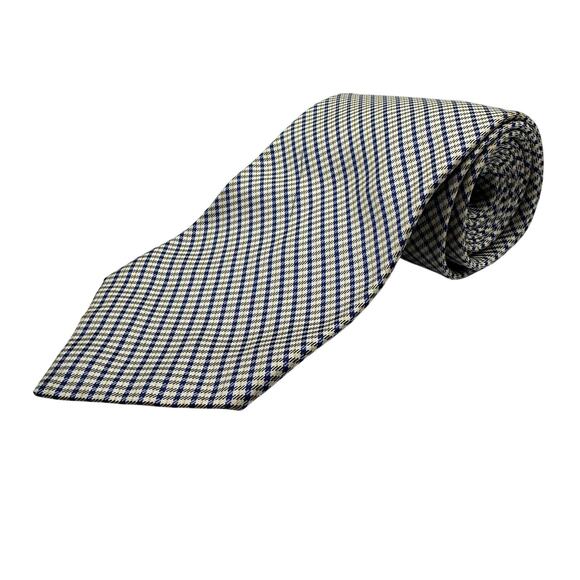 Polo By Ralph Lauren Plaid Check Necktie Career Business Casual Formal Workwear - Picture 1 of 9